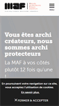 Mobile Screenshot of maf.fr